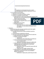 Movement System Impairment Syndromes