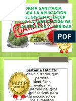 Sanidad Haccp