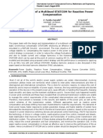 Cascaded Control of A Multilevel STATCOM For Reactive Power Compensation