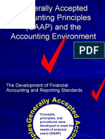 Generally Accepted Accounting Principles (GAAP) and The Accounting Environment