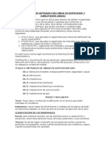 Reglamento de Metrados para Obras de Edificacion y Habilitacion Urbana