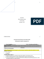 Ppe Curriculum Map