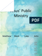 1-Jesus Public Ministry