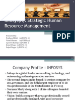 Infosys (A) : Strategic Human Resource Management