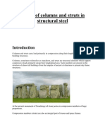 Design of Columns and Struts in Structural Steel