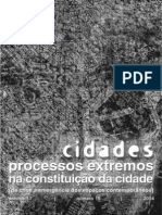 Revista Cidades 19. Brasil, "Procesos Extremos en La Constitución de La Ciudad" Esp/port