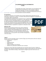 Guia Textos Informativos 5º