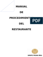 Manual Restaurante