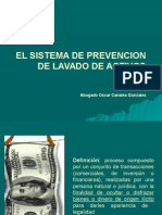 El Sistema de Prevenciòn de Lavados de Activos 1