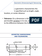 Geometric Dimensioning and Tolerancing Standards