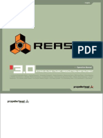 Reason 3.0 Operation Manual - English