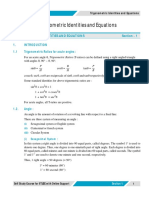 Trignometric Identities and Equations