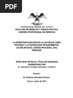 Derecho - Codigo Procesal Civil