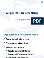 Organization Structure