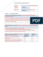 PBL Audit Tool - Completed Sample