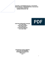 Método Estándar para La Determinación de La Viscosidad Cinemática de Líquidos Opacos y Transparentes