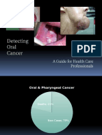 Detecting Oral Cancer: A Guide For Health Care Professionals