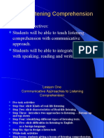 Listening Comprehension PDF