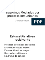 Presentacion de Trastornos Mediados Por Procesos Inmunitarios