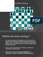 Chapter 4, Strategic Quality Planning TQM - Revised