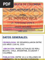 Imperio Inca Prof. Rosa Saenz