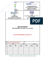 B-28-1 - PE0101 - Note de Calcul Mécanique Convoyeur CVL' - MEC32801 - 00 - 20151101