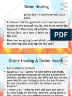 Divine Healing & Divine Health