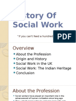 History of Socialwork