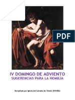 IV Domingo de Adviento. Forma Extraordinaria Del Rito Romano - Sugerencias para La Homilía