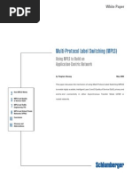 Multi-Protocol Label Switching (MPLS) : Using MPLS To Build An Application-Centric Network