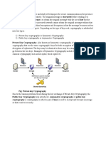 Network Security - Cryptography