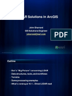 CCGISUG Best Practices For Working With LiDAR Data in ArcGIS