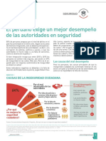 El Peruano Exige Un Mejor Desempeño de Las Autoridades en Seguridad