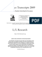 The Q'uo Transcripts 2009 - LL Research