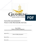 2010 Facilities Management Policies and Procedures (b4 Use)