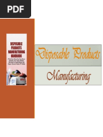 Disposable Products Manufacturing