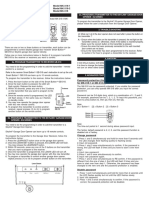 3-Button Garage Door Remote Control: Model MK-318-1 Model MK-318-2 Model MK-318