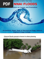 Chennai Floods: A Presentation On Causes and Prevention