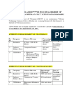 Applications Are Invited For Engagement of Apprentice Trainees at C-Dot (Delhi & Bangalore)