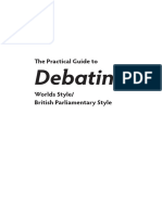 Practical Guide To Debating