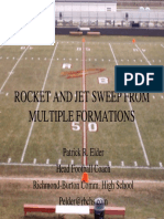 Rocket and Jet Sweep From Different Formations