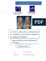 Ocaso y Caida de Al - Ándalus en El Sureste Levantino Español. Al-Azraq VS Jaime I