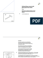 Sliding/tilting Sunroof With Glass Panel From 08.98: Tools