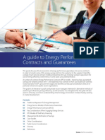 Energy Performance Contacts and Guarantees