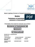 Les Incoterms Et Les Instruments de Paiements Internationaux