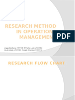 Research Method in Operations Management: Group 7 Presents