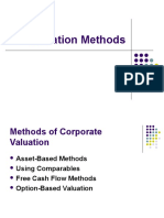 Valuation Methods (2010)