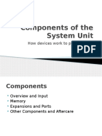 Components of The System Unit