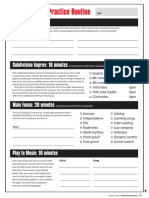 45 Minute Practice Routine PDF