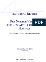 Reference Values For Ship Pollution DNV